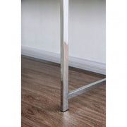 Loke White/Chrome Desk - CM-DK5204