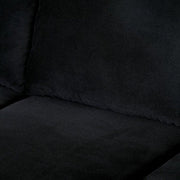 Lomma Black Ottoman - CM6316-OT
