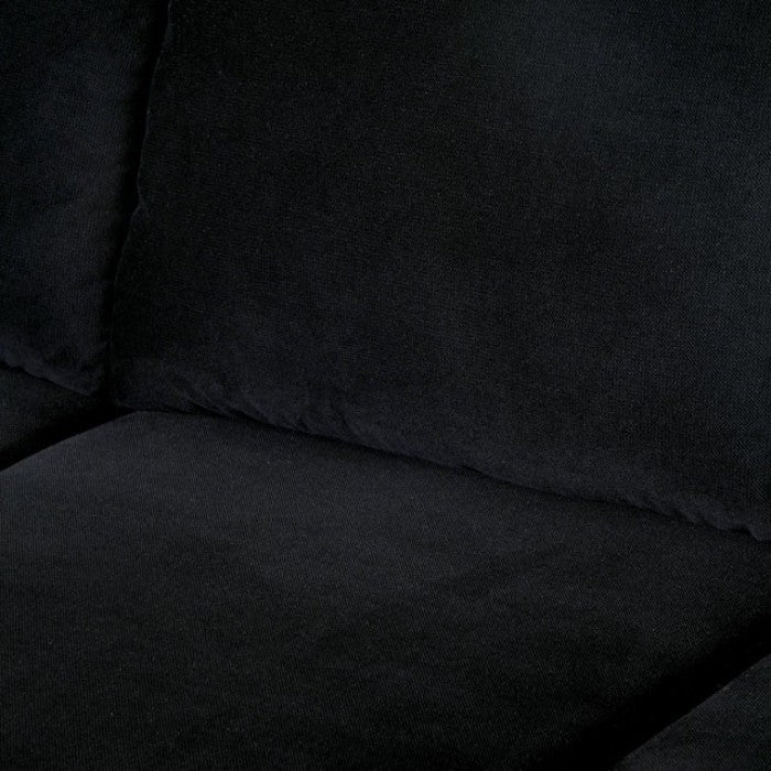 Lomma Black Ottoman - CM6316-OT