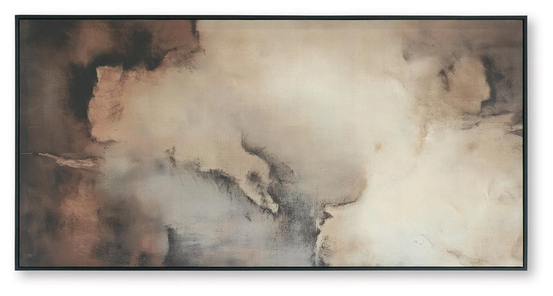 Lonnham Brown/Black/Gray Wall Art - A8000564