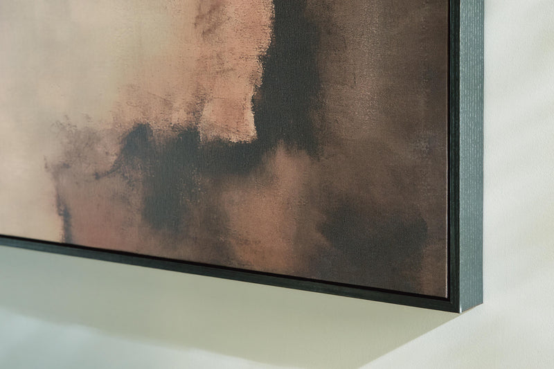 Lonnham Brown/Black/Gray Wall Art - A8000564