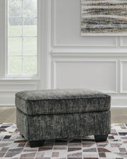 Lonoke Gunmetal 2 Loveseats, Oversized Chair and Ottoman - 50504U7