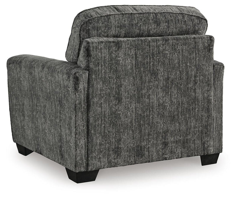 Lonoke Gunmetal 2 Loveseats, Oversized Chair and Ottoman - 50504U7