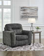 Lonoke Gunmetal Living Room Set - Gate FurnitureLiving Room Set
