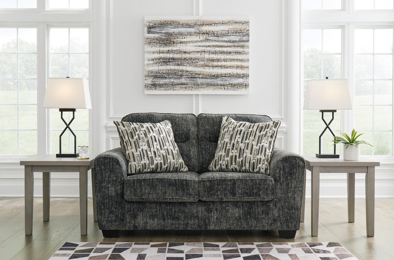 Lonoke Gunmetal Living Room Set - Gate FurnitureLiving Room Set