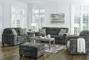Lonoke Gunmetal Living Room Set - Gate FurnitureLiving Room Set