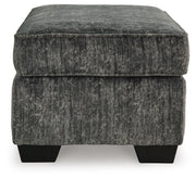 Lonoke Gunmetal Loveseat, Oversized Chair and Ottoman - 50504U10