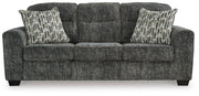 Lonoke Gunmetal Sofa and Oversized Chair - 50504U11