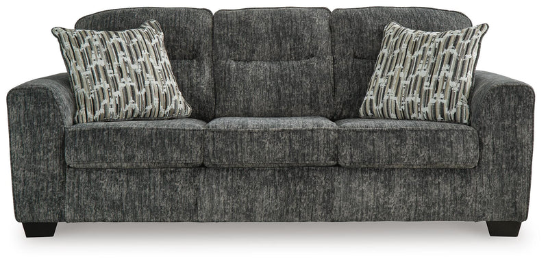 Lonoke Gunmetal Sofa and Oversized Chair - 50504U11