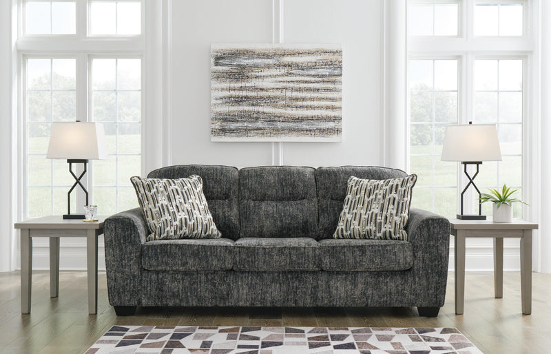 Lonoke Gunmetal Sofa and Oversized Chair - 50504U11