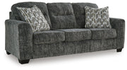Lonoke Gunmetal Sofa and Oversized Chair - 50504U11