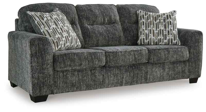 Lonoke Gunmetal Sofa and Oversized Chair - 50504U11
