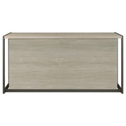 Loomis 60-inch 4-drawer Computer Desk Whitewashed Grey - 805881
