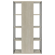 Loomis 72-inch 4-shelf Bookshelf Whitewashed Grey - 805883