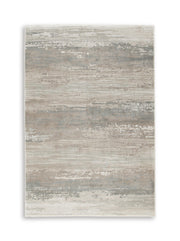 Loomville Gray/Taupe/Beige Medium Rug - R408642