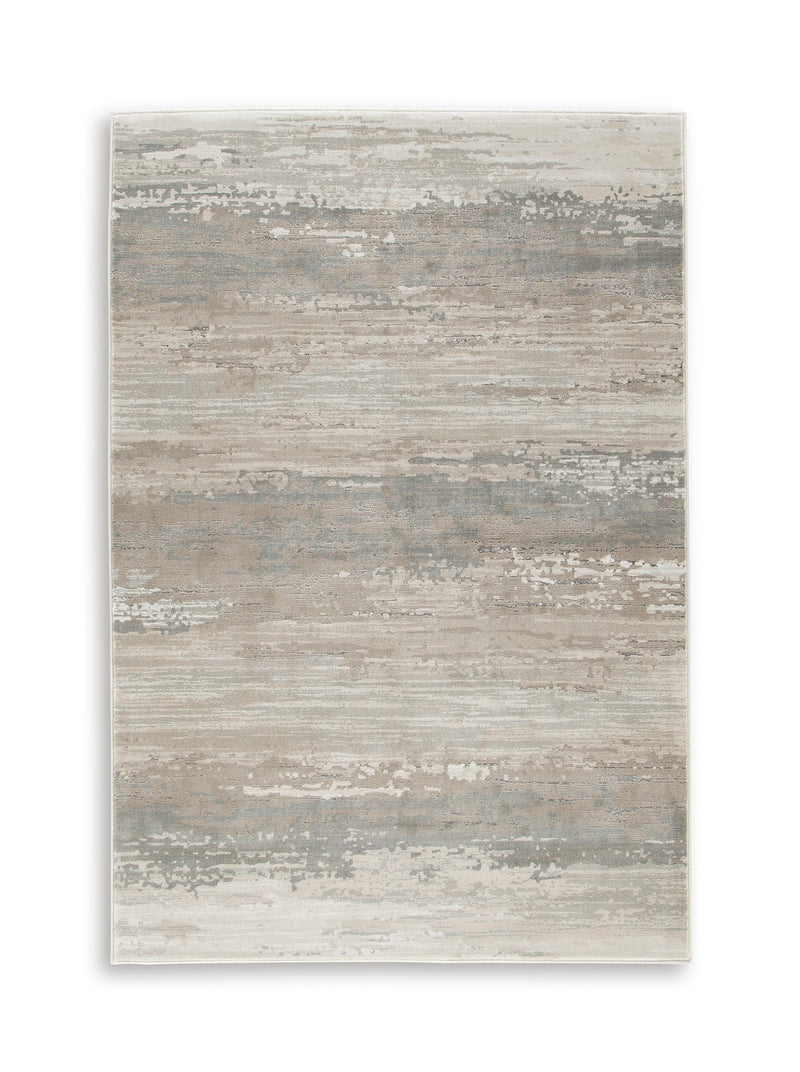 Loomville Gray/Taupe/Beige Medium Rug - R408642