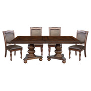 Lordsburg Brown Chery Extendable Dining Set - Gate FurnitureDining Room Set