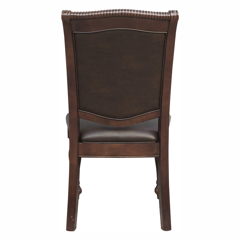 Lordsburg Brown Chery Round Dining Set - Gate FurnitureDining Room Set
