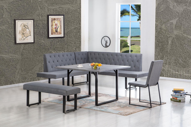 Lorelai - Gray Upholstered Chair - D376-C