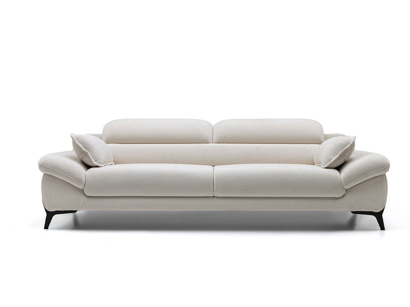 Lorenzo 3-pieces (Sofa & Loveseat & Chair) Livingroom Set in Cream - 200-ST-LOR-SOFT01-321
