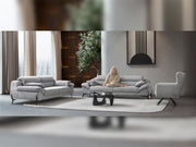 Lorenzo 3-pieces (Sofa & Loveseat & Chair) Livingroom Set in Grey - 200-ST-LOR-SOFT13-321
