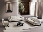 Lorenzo 3-pieces (Sofa & Loveseat & Chair) Livingroom Set in Grey - 200-ST-LOR-SOFT13-321
