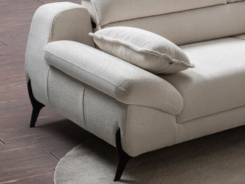Lorenzo Convertible Sofa in Grey - 200-ST-LOR-SOFT13-3