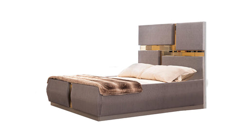 Lorenzo King Bed River Sand Gray - Lorenzo King Bed River Sand Gray