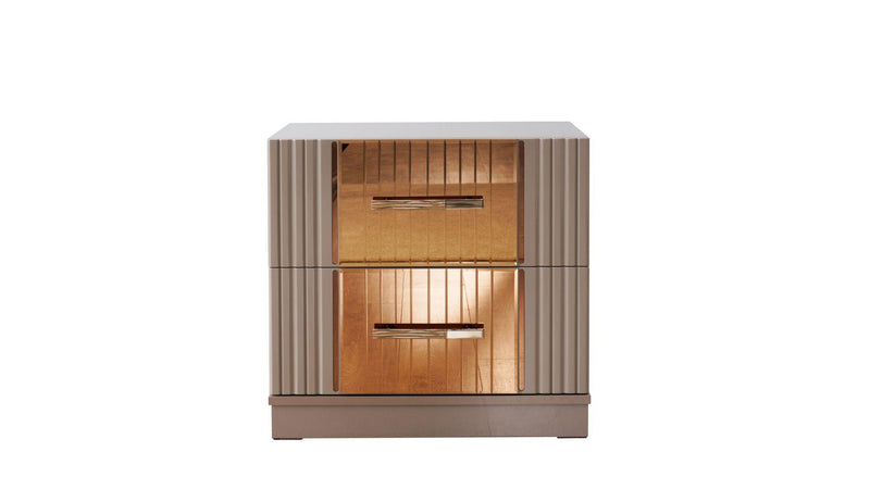 Lorenzo Nightstand River Sand Gray - Lorenzo Nightstand River Sand Gray