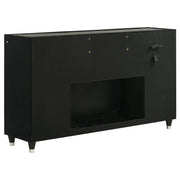 Lorient 4-piece Queen Bedroom Set Black - 223161Q-S4B
