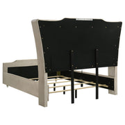 Lorient 5-piece Queen Bedroom Set Ivory and Camel - 222661Q-S5
