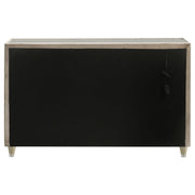 Lorient 8-drawer LED Bedroom Dresser Cabinet Ivory and Camel - 222663
