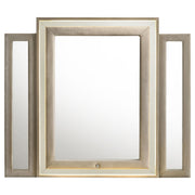 Lorient LED Dresser Mirror Ivory and Camel - 222664