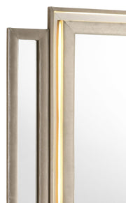 Lorient LED Dresser Mirror Ivory and Camel - 222664