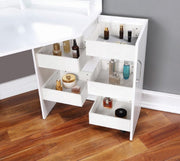 Lorybelle White Vanity - FOA-DK5134WH-PK