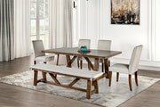 Losone Brown Dining Table - FM3422BR-T
