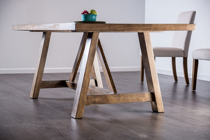 Losone Brown Dining Table - FM3422BR-T