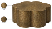 Lotus Iron Coffee Table in Brass - 22010Brass-CT
