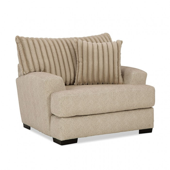 Loughlin Light Brown Chair - SM5193-CH