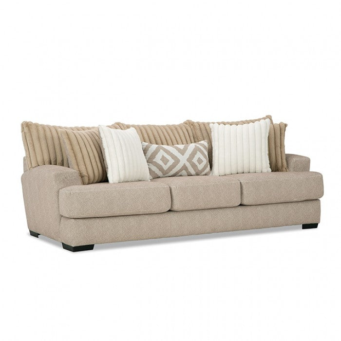 Loughlin Light Brown Sofa - SM5193-SF