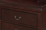 Louis Philip Cherry Sleigh Youth Bedroom Set - Gate FurnitureYouth Bedroom Set