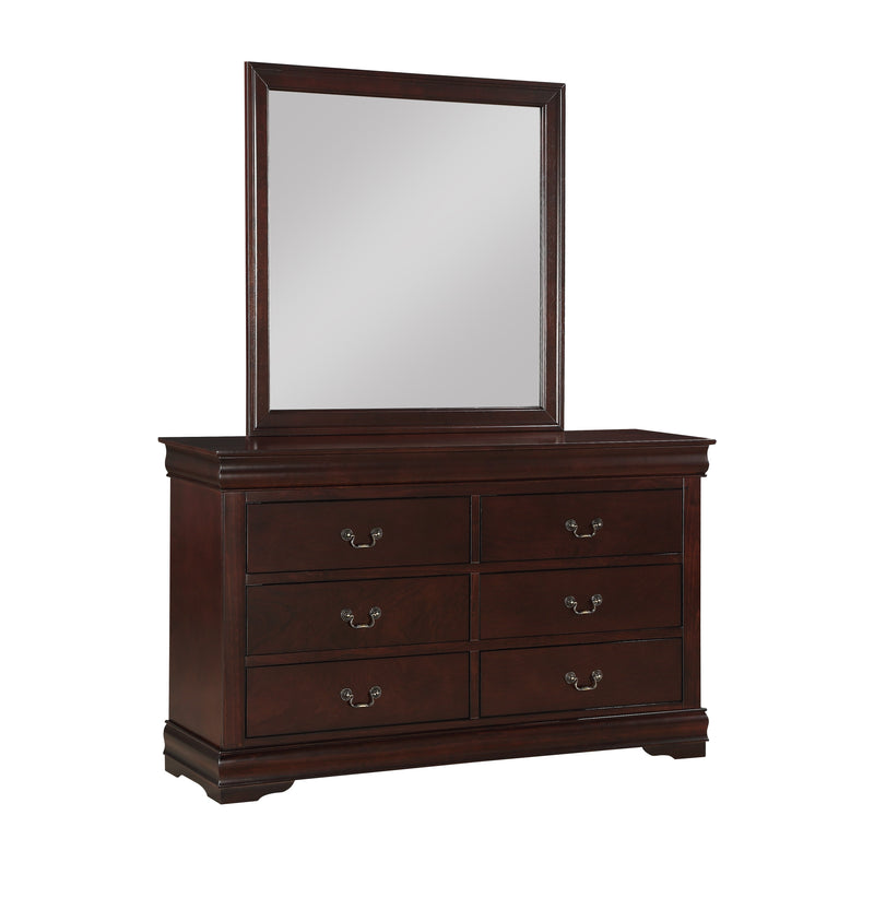 Louis Philip Cherry Sleigh Youth Bedroom Set - Gate FurnitureYouth Bedroom Set