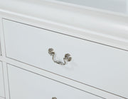Louis Philip White Chest - Gate FurnitureChest
