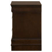 Louis Philippe 2-drawer Nightstand Cappuccino - 202412