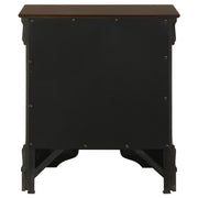 Louis Philippe 2-drawer Nightstand Cappuccino - 202412