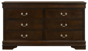 Louis Philippe 4-piece Eastern King Bedroom Set Cappuccino - 202411KE-S4