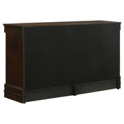 Louis Philippe 4-piece Full Bedroom Set Cappuccino - 202411F-S4
