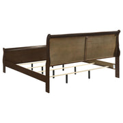 Louis Philippe 5-piece Eastern King Bedroom Set Cappuccino - 202411KE-S5
