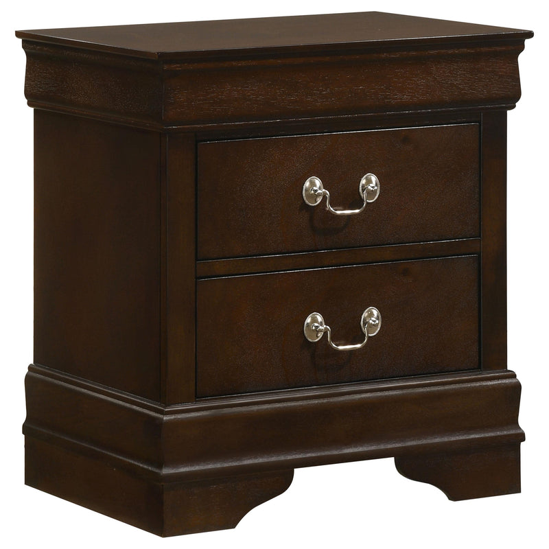 Louis Philippe 5-piece Eastern King Bedroom Set Cappuccino - 202411KE-S5