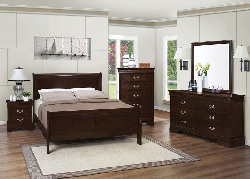 Louis Philippe 6-drawer Dresser Cappuccino - 202413